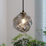 Lampe Pendante En Verre De Lave