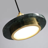 Lampe pendante moderne simple en marbre