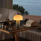 Lampe de table champignon design européen