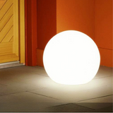 Lampe solaire sphérique pour le jardin