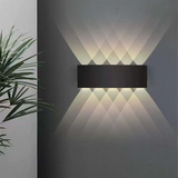 Applique murale LED en aluminium étanche pour l'extérieur Scone