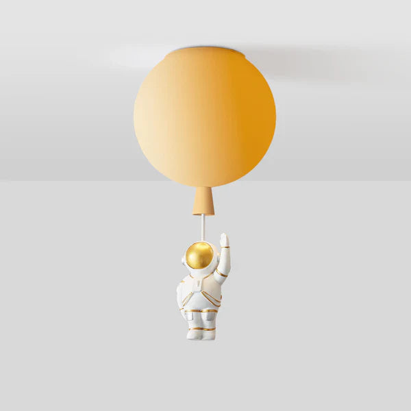 Plafonnier Led Fateh Modern Moon/Astronauts