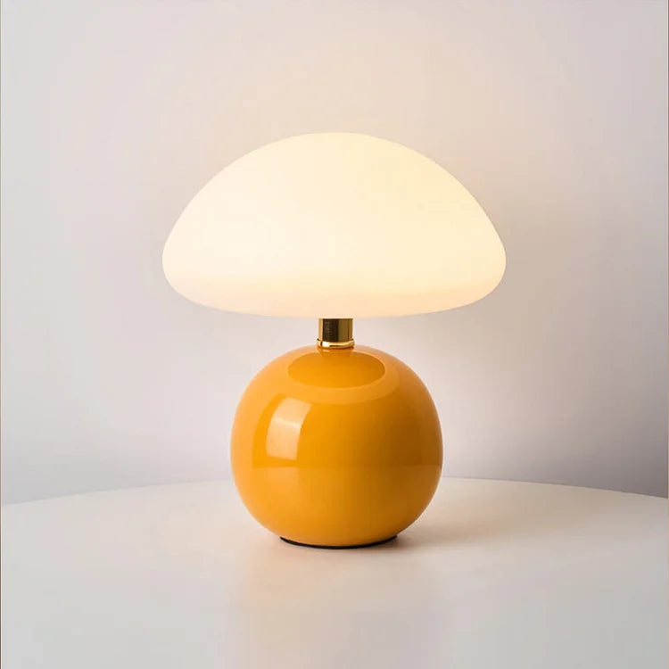 Lampe champignon crème française