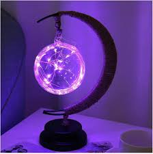 Lampe lune enchantée