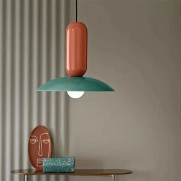 Lampe pendante Macaron Frisbee Pau