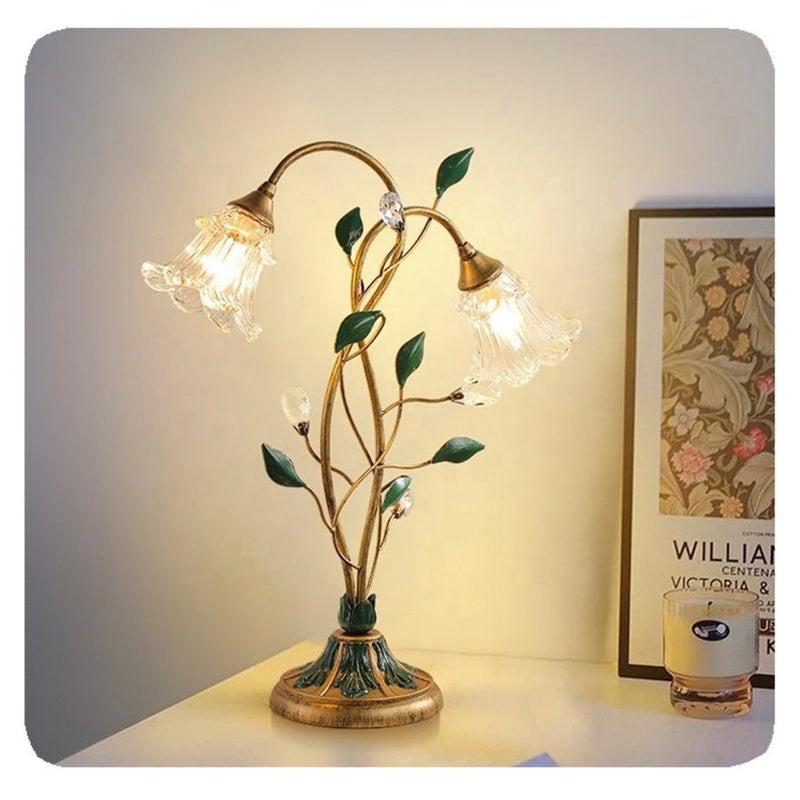 Nouvelle Lampe À Poser En Forme De Fleur