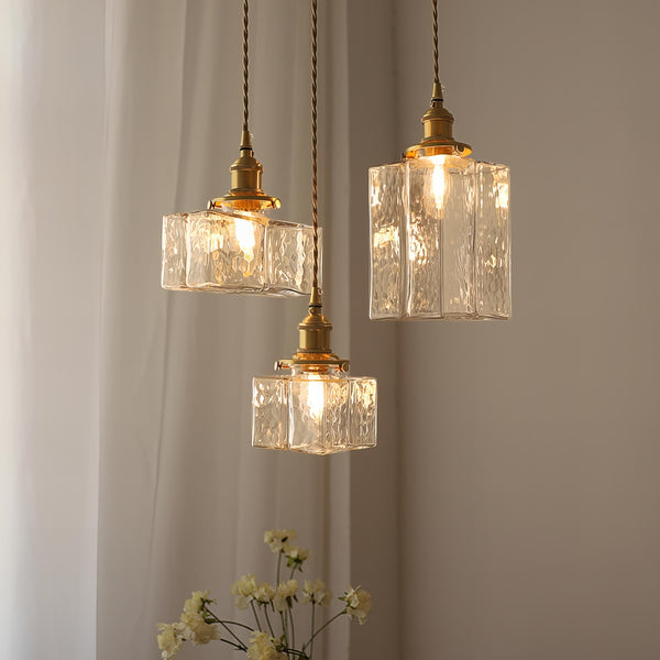 Fatima - Suspension Rétro Moderne En Verre