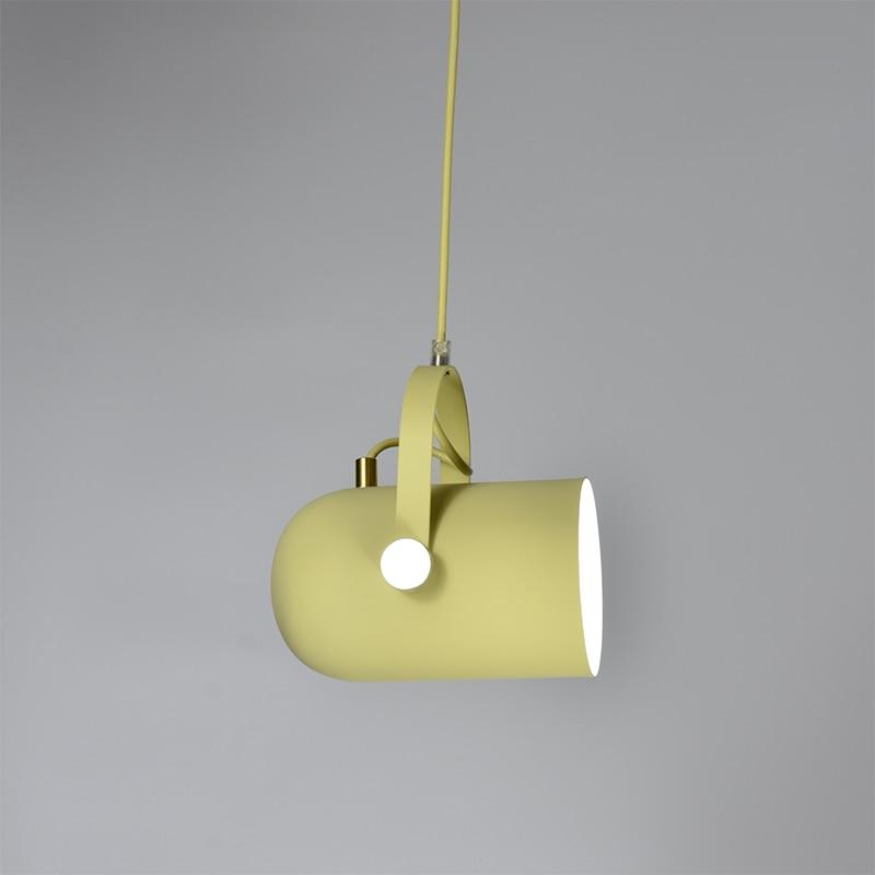 Luminaire moderne nordique en forme de goutte d'angle