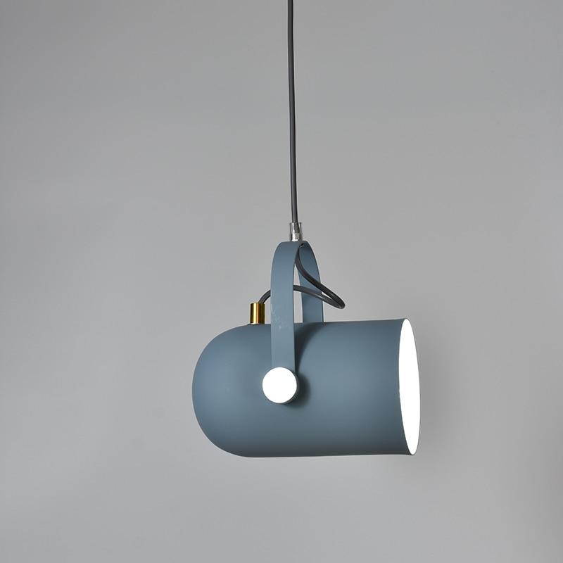 Luminaire moderne nordique en forme de goutte d'angle