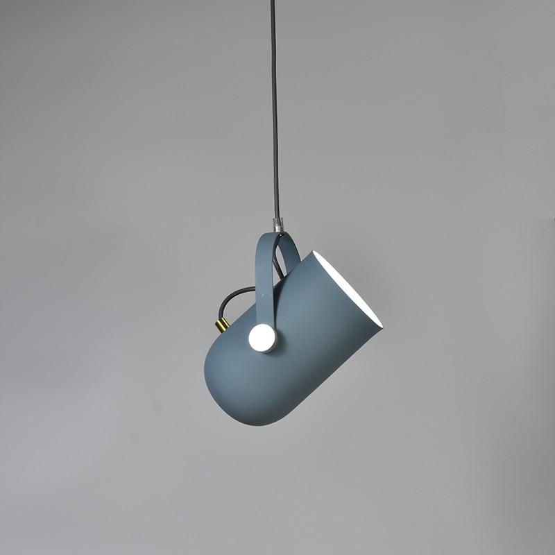 Luminaire moderne nordique en forme de goutte d'angle