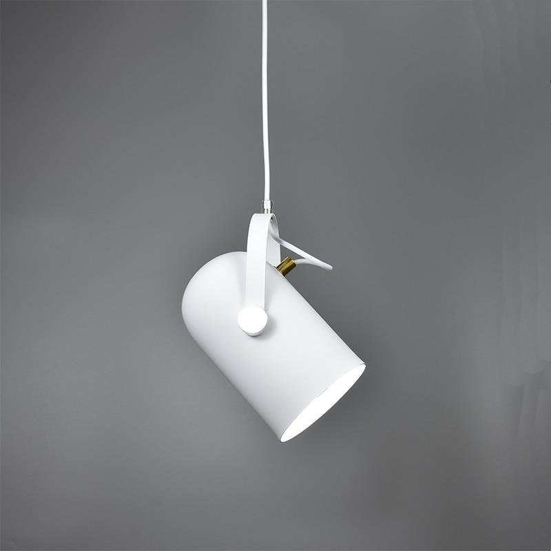 Luminaire moderne nordique en forme de goutte d'angle