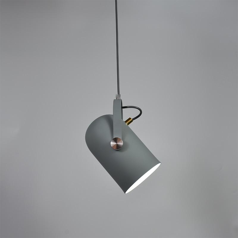 Luminaire moderne nordique en forme de goutte d'angle