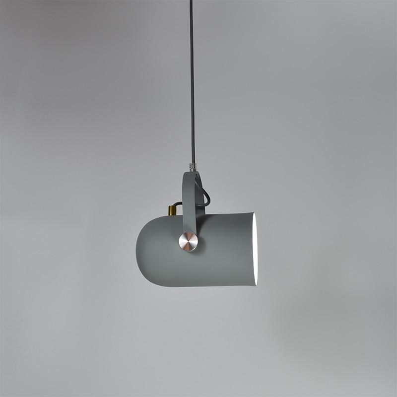 Luminaire moderne nordique en forme de goutte d'angle