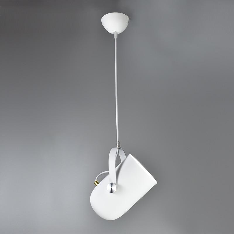 Luminaire moderne nordique en forme de goutte d'angle