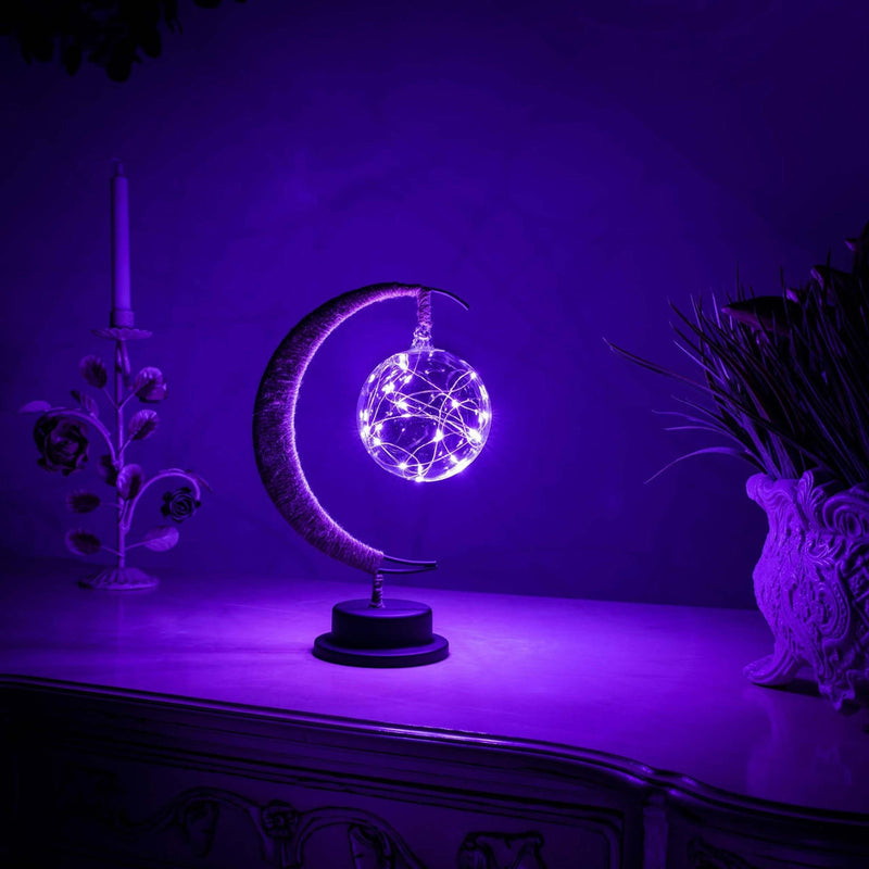 Lampe lune enchantée