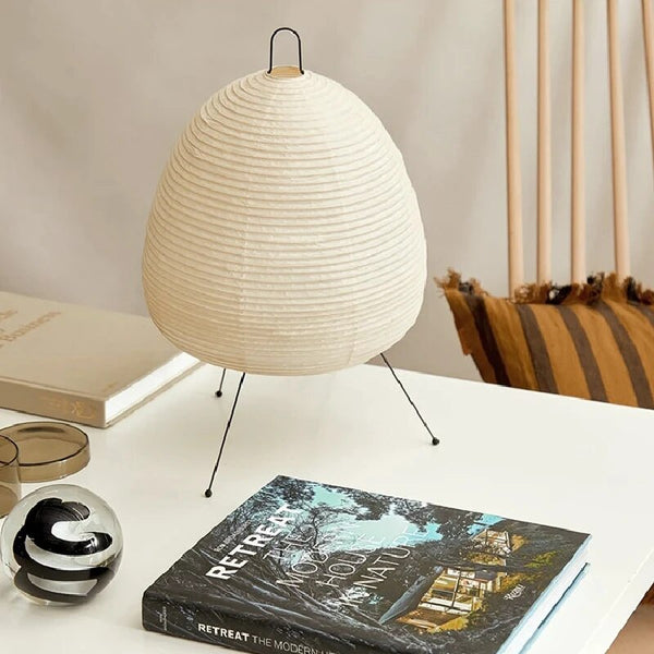 Lampe japonaise en papier de riz