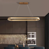 Chandelier de cuisine en or rose