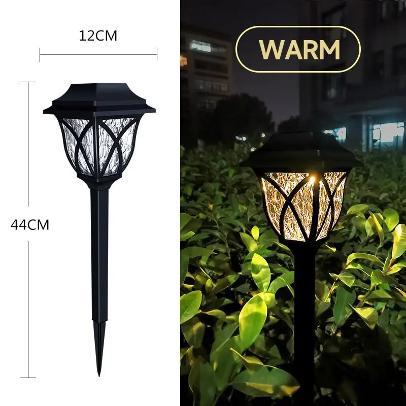 2+2 Gratuit | Lampe de jardin à énergie solaire